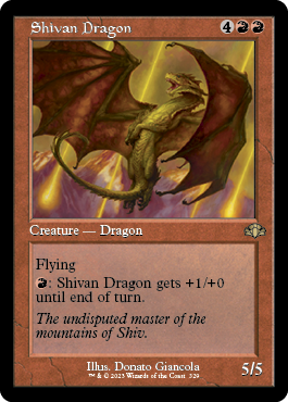 Dragons have been a regular creature type in Magic since the beginning.